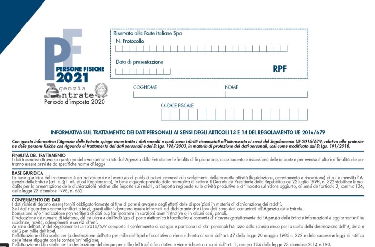 Come Indicare Nei REDDITI PF 2021 Le Detrazioni De Minimis Per